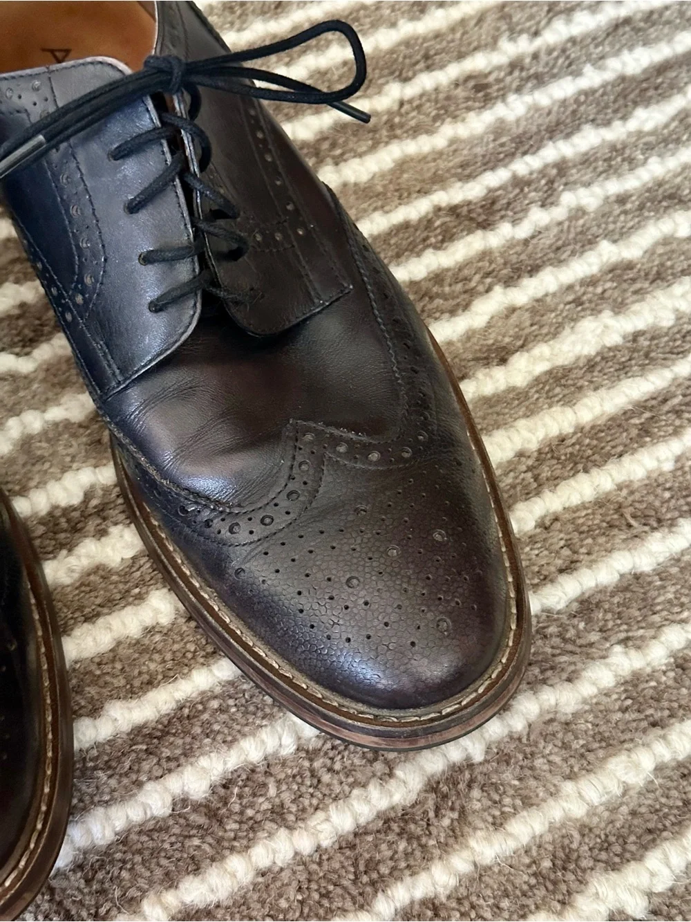 Aldo Men’s Black Oxford Shoes